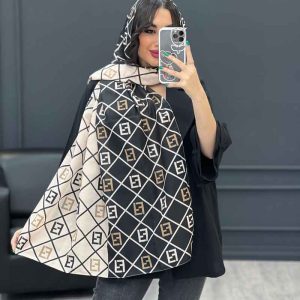 شال طرح لوزی FENDI در ونوس مد