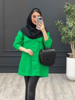 خرید اینترنتی مانتو سبز
