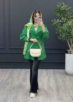 مانتو یقه انگلیسی