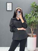 شومیز یقه مردانه