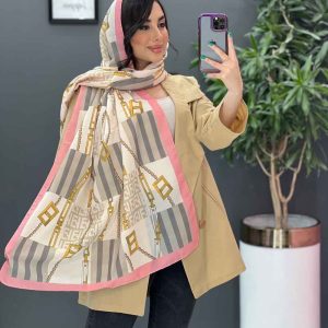 شال طرح فندی کد 2933