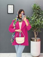 مانتو لنین کتی پشت بنددار در ونوس مد