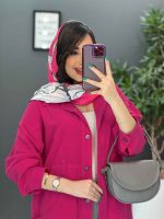 مانتو یقه مردانه