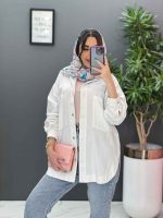 مانتو سفید