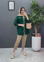 مانتو دخترانه شومیزی