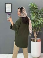 مانتو یقه گرد