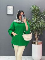مانتو دخترانه سبز
