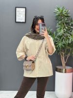 مانتو تابستانه دکمه دار