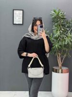 مانتو مشکی لنین