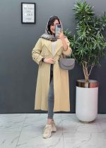 مانتو بلند لنین بالا ژیله کد 2836 - تصویر 8