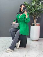 مانتو سبز داکرون