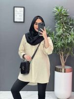 مانتو لنین دانشجویی دوجیب کد 2837 - تصویر 19