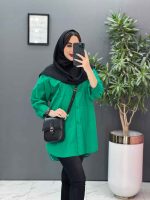 مانتو لنین دانشجویی دوجیب کد 2837 - تصویر 6