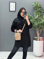 مانتو لنین دانشجویی دوجیب کد 2837 - تصویر 9