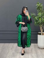 مانتو گلدار مجلسی