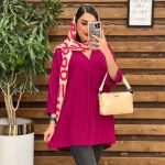 مانتو کرسپو جلو بسته پیله دار