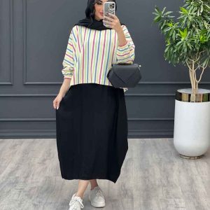 مانتو یقه گرد