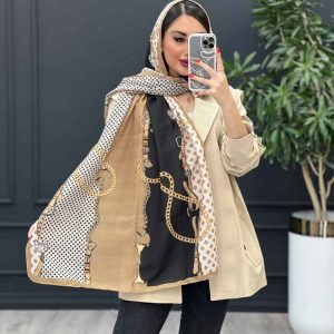 شال ترکیبی زنجیری کد 2937