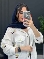 خرید مانتو گلدوزی