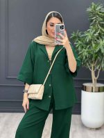 مانتو زنونه یشمی