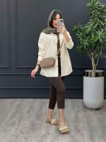 خرید اینترنتی مانتو لینن