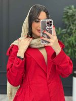 مانتو قرمز