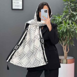 شال طرح لوزی گوچی