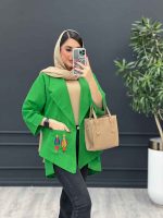 مانتو سبز تابستانه