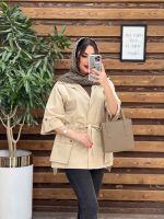 مانتو یقه مردونه