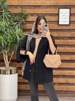 مانتو یقه انگلیسی