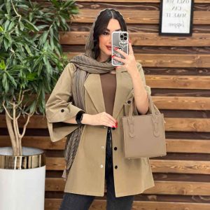 مانتو یقه انگلیسی