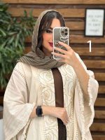 دیزاین مانتو با خرجکار طلایی