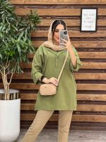 استایل با مانتو سدری