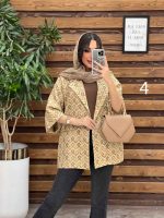 مانتو یقه انگلیسی