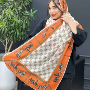 شال طرح هرمس کد 3350