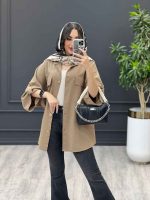 مانتو یقه مردانه