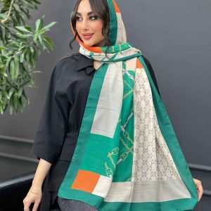 شال طرح گوچی زنجیر و کمربند کد 3232