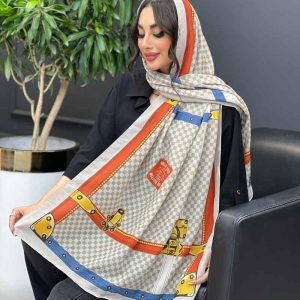 شال گوچی طرح شطرنجی کد 3224