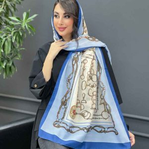 شال طرح زنجیر و حلقه کد 3234