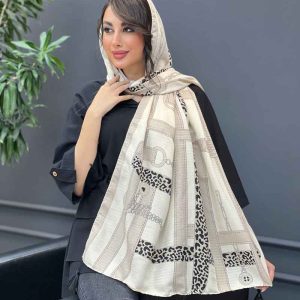 شال طرح پلنگی کد 3090