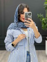 مانتو تابسانه راه راه