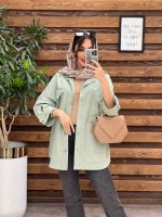 مانتو یقه مردونه