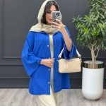 مانتو دوجیب آستین پاگن