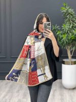 شال طرح کمربندی کد 3229 - تصویر 5