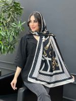 شال گوچی طرح کمربندی کد 3230 - تصویر 3