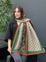 شال گوچی طرح پوست ماری کد 3239 - تصویر 3