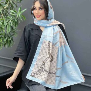 شال گوچی طرح کمربندی کد 3227