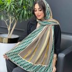 شال طرح فندی کد 3235