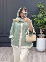 مانتو لینن صابونی