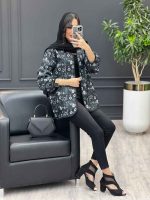مانتو یقه هلالی